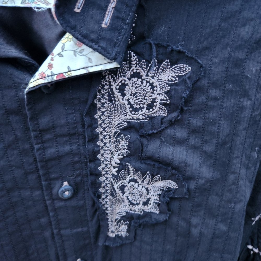 Vintage English Laundry Men's Button Up Shirt - Picture 8 of 9